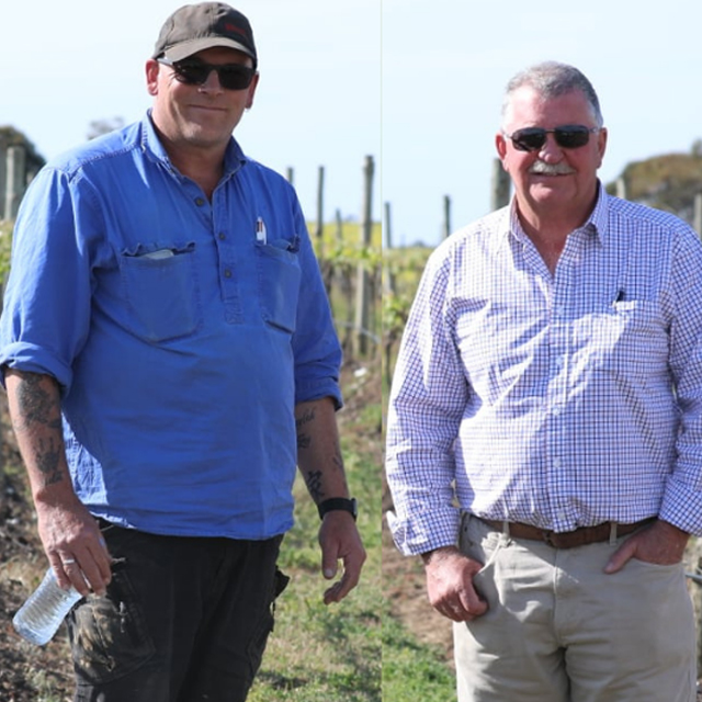 David Watkins, Watkins Family Wines, Langhorne Creek, Eco-Grower participant in the EcoVineyards project.