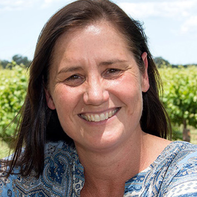 Sarah Keough, Bleasdale, Langhorne Creek, Eco-Grower participant in the EcoVineyards project.