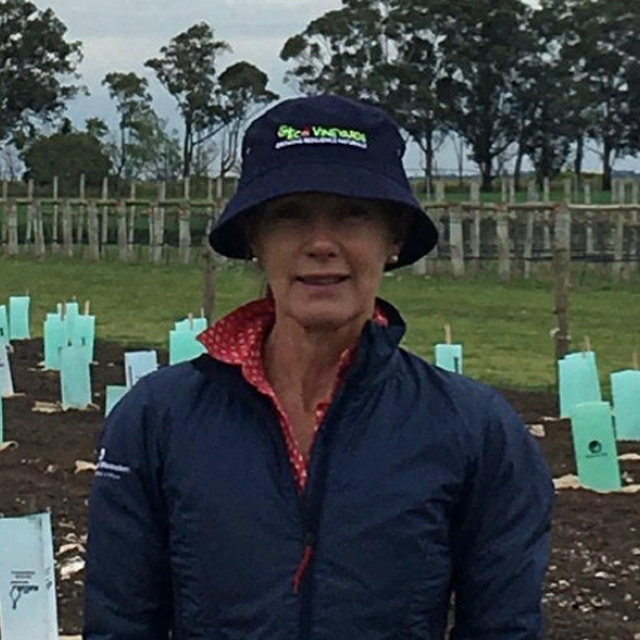 Sally MacLeod, MacLeod Vineyard, Coonawarra, Eco-Grower participant in the EcoVineyards project.