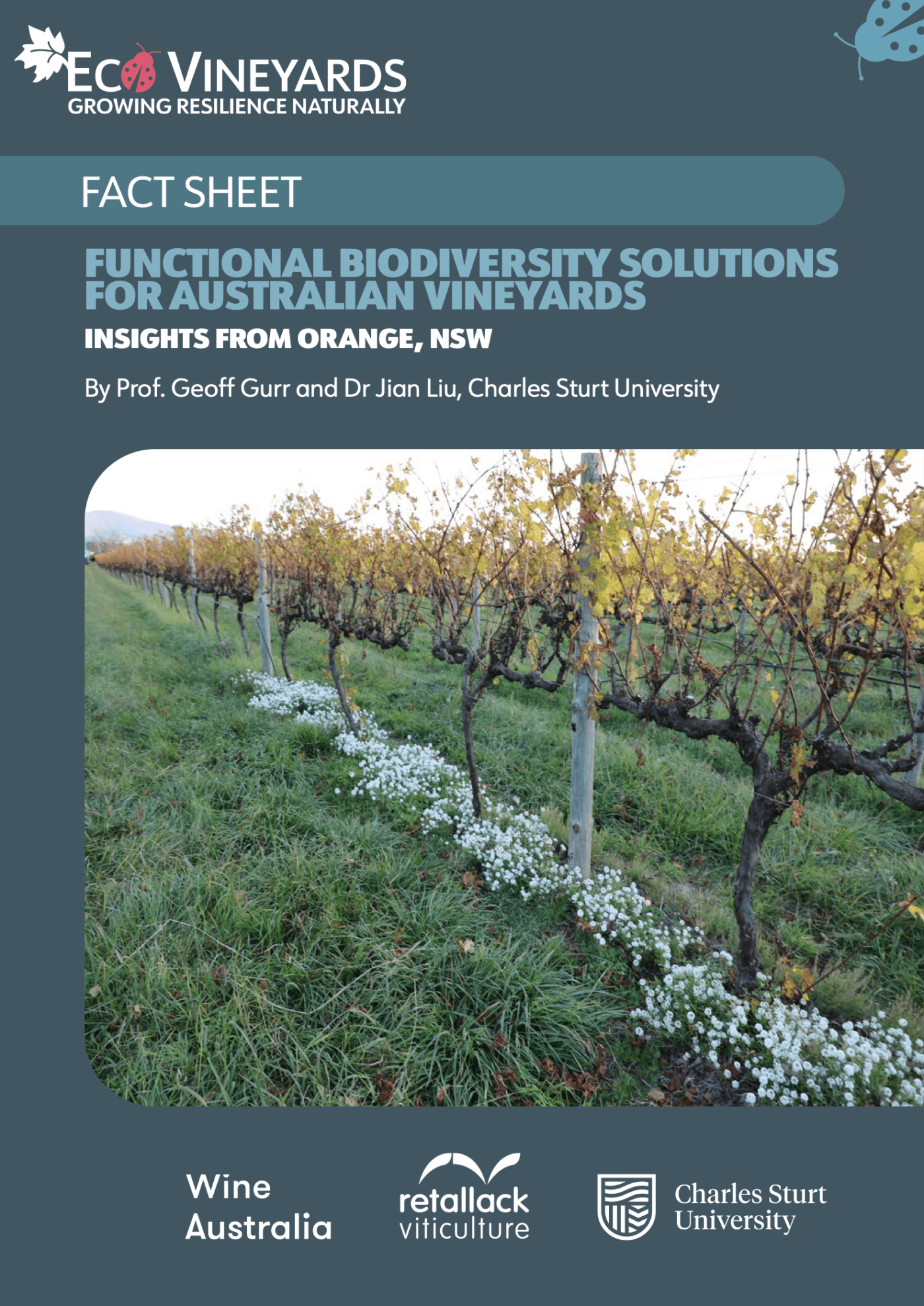 Functional biodiversity solutions for Australian vineyards