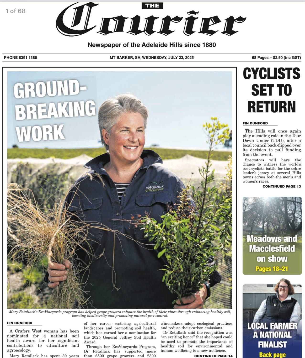 Courier Mail article thumbnail