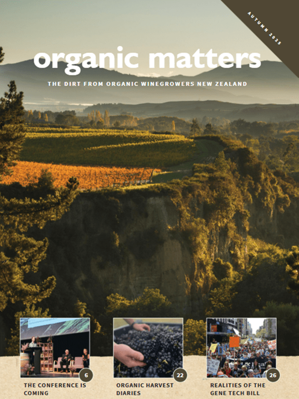 Organic Matter Magazine Cover NZ