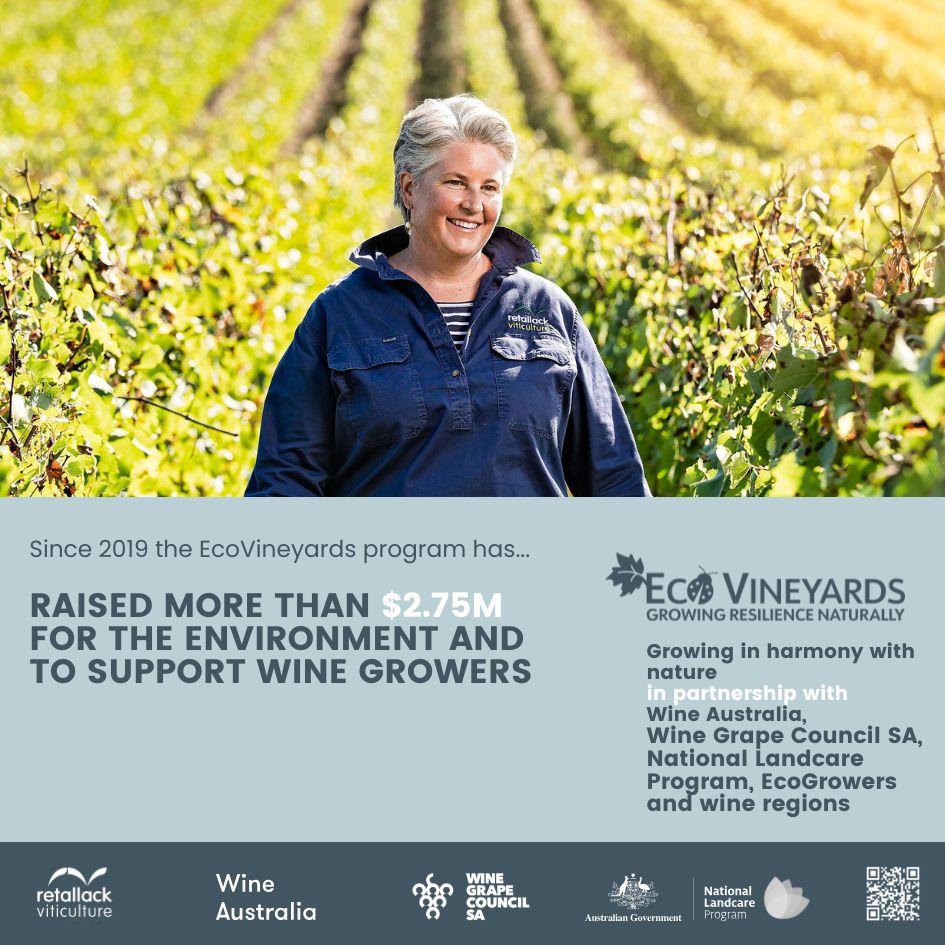 EcoVineyards 5 year achievements slide 1