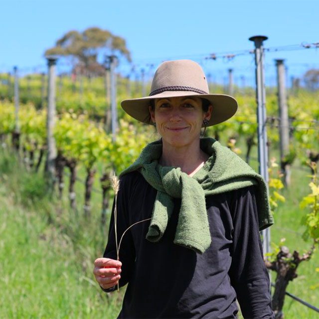 Janet Klein, Ngeringa, Langhorne Creek, Eco-Grower participant in the EcoVineyards project