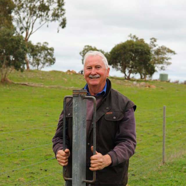 Peter Frekleton, Frecks Vineyard, Wrattonbully, Eco-Grower participant in the EcoVineyards project